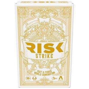 Risk Strike Fast and Fierce World Domination Board Game for Family, by Hasbro
